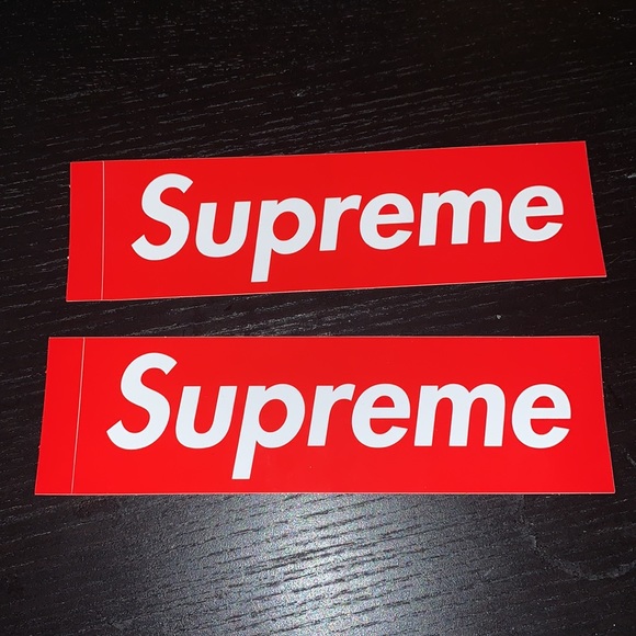 Supreme 5 Stickers - Picture 2 of 3
